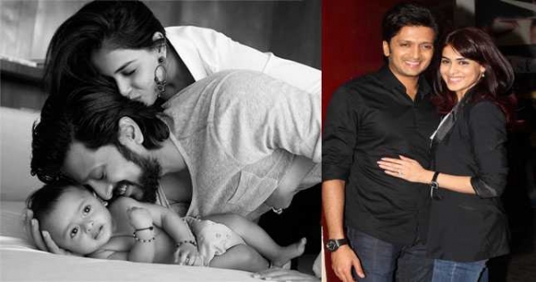 रितेश ने बेटे रियान की पहली तस्वीर Twitter पर की शेयर