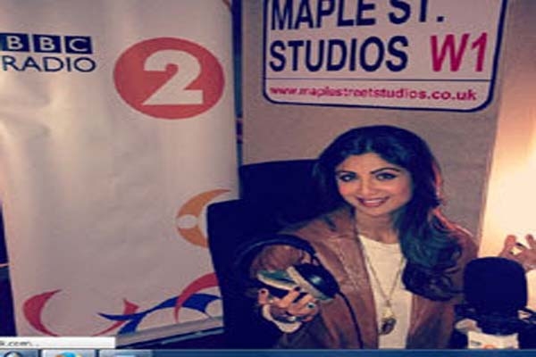 शिल्पा शेट्टी रेडियो के माध्यम से बॉलीवुड को ले जाएंगी लंदन