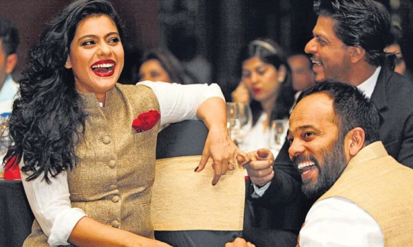 दिलवाले के सेट पर शाहरुख-काजोल-रोहित