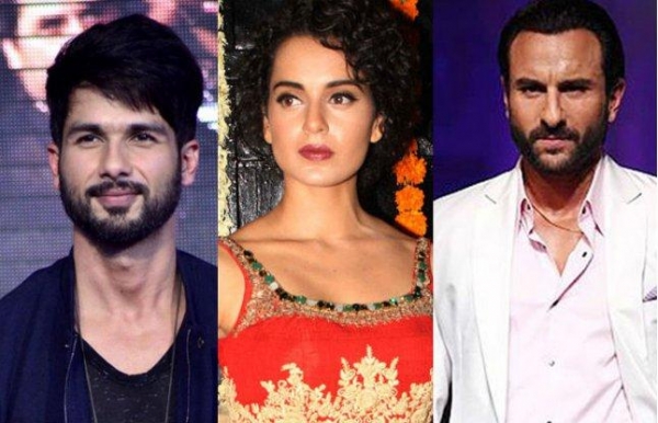 शाहिद को रंगून के सेट पर सैफ अली लगे प्रोफेश्नल