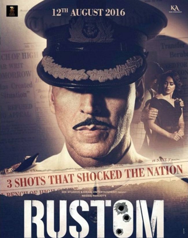 अक्षय की रुस्तम का पहला पोस्टर रिलीज हुआ
