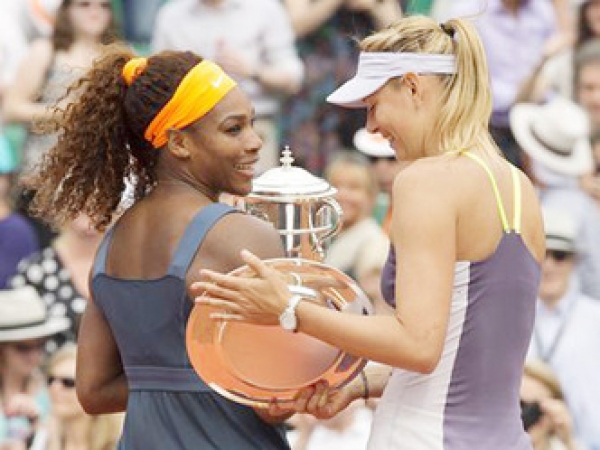 शारापोवा को मिला सेरेना विलियम्स का साथ