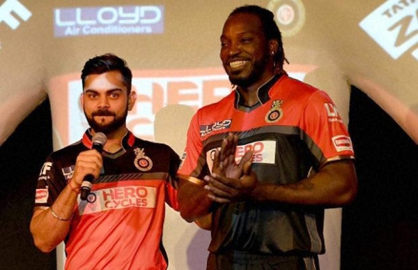 क्रिस गेल ने किया कोहली के साथ मजेदार भांगडा