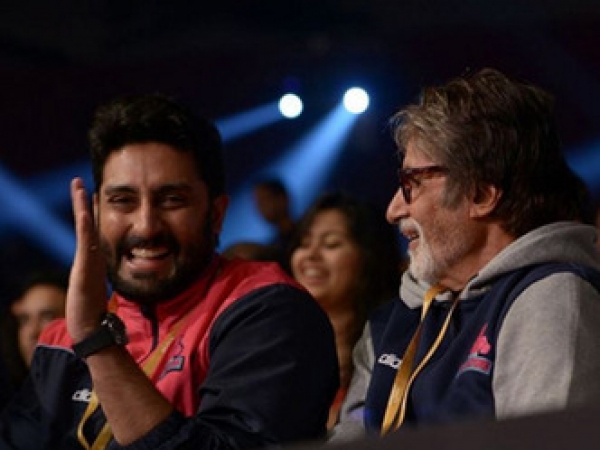 अभिषेक बच्चन ने बिग बी को बताया जादूगर