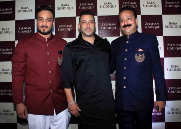 बाबा सिद्दीकी की इफ्तार पार्टी में नए लुक में दिखे सल्लू