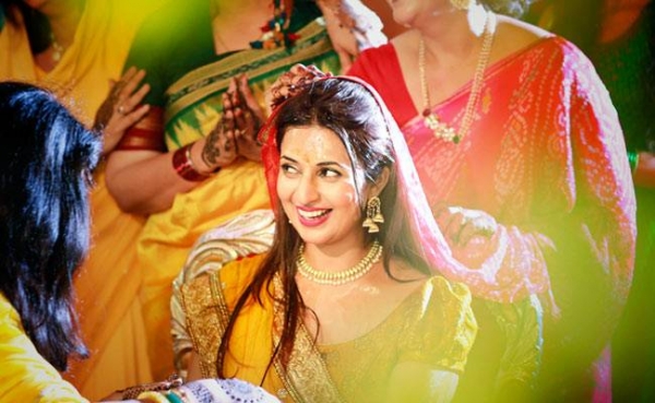 दिव्यांका त्रिपाठी की हल्दी की सेरेमनी हुई खत्म