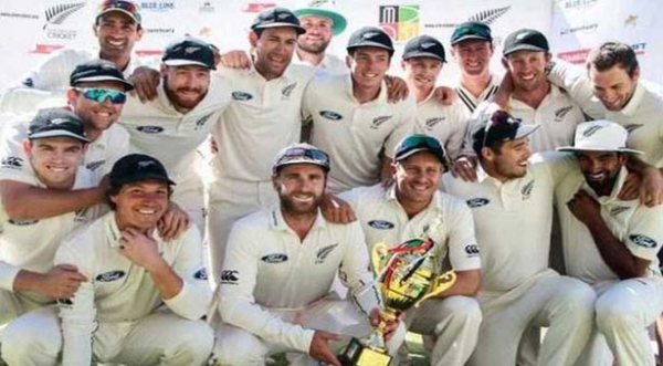 न्यूजीलैंड ने दूसरे टेस्ट में जिम्बाब्वे को 254 रन से हराकर 2-0 से जीती सीरीज 