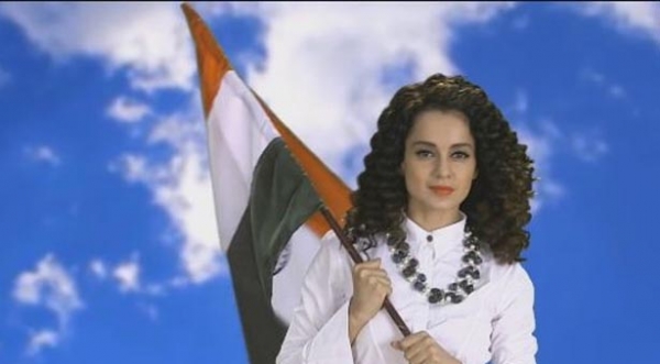 कंगना रनौत पर चढ़ा देशभक्ति का रंग, वीडियो हुआ वायरल