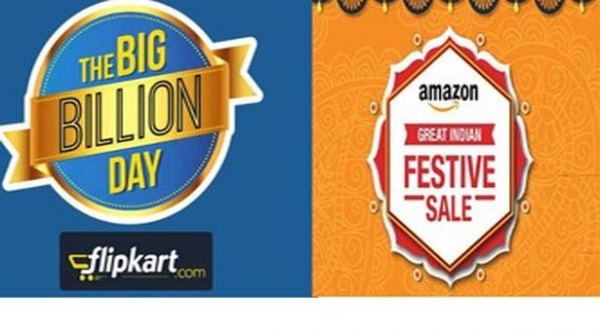 बिग सेल की तैयारी में फ्लिपकार्ट और अमेजन, अक्टूबर में लाएंगी खास ऑफर्स