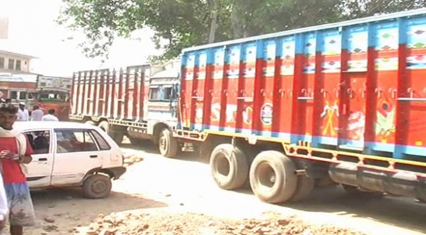 FCI श्रमिकों के  सब्र का टूटा बांध, श्रमिक और पुलिस हुए आमने-सामने 