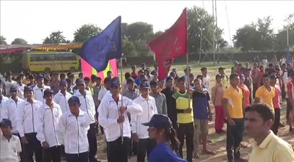 नांगल चौधरी :राज्य स्तरीय खेलकूद प्रतियोगिता का शुभारंभ