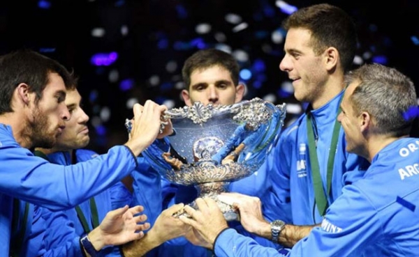 टेनिस : क्रोएशिया को 3-2 से हराकर अर्जेंटीना ने पहली बार जीता डेविस कप