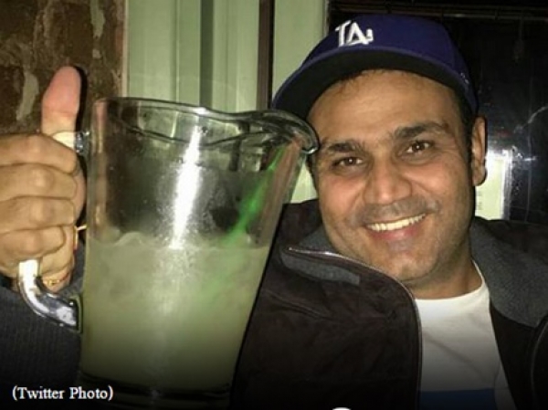 सहवाग और मॉर्गन ‍ट्विटर पर फिर हुए आमने-सामने