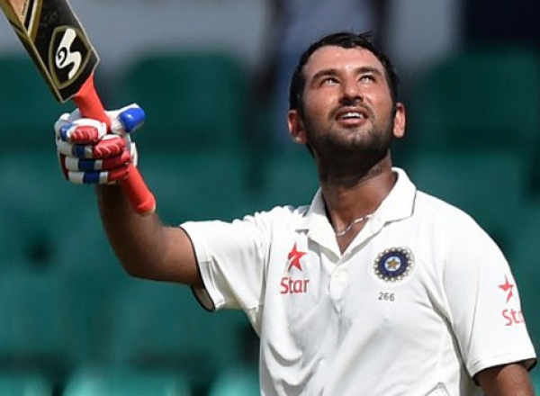 पुजारा का शतक, 5 विकेट गिरे, चोटिल विराट का बल्ला लगातार पांचवीं बार रहा खामोश