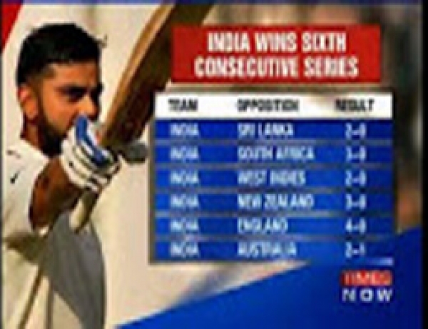 भारत ने 8 विकेट से जीता धर्मशाला टेस्ट, सीरीज पर 2-1 से कब्जा