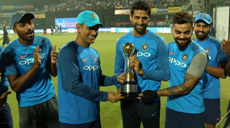 भारत की न्यूजीलैंड पर पहली जीत, नेहरा को विजयी विदाई।