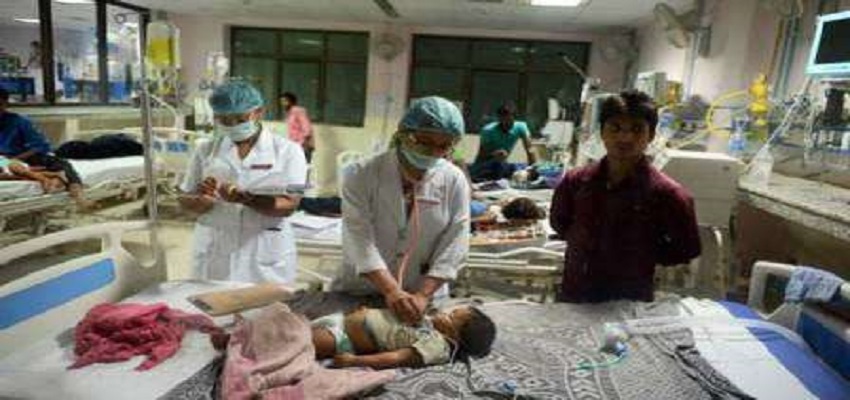 बीआरडी मेडिकल कॉलेज में बच्चों की मौत का सिलसिला  जारी, बीते 48 घंटों में कम से कम 30 से ज्यादा बच्चों की मौत ।