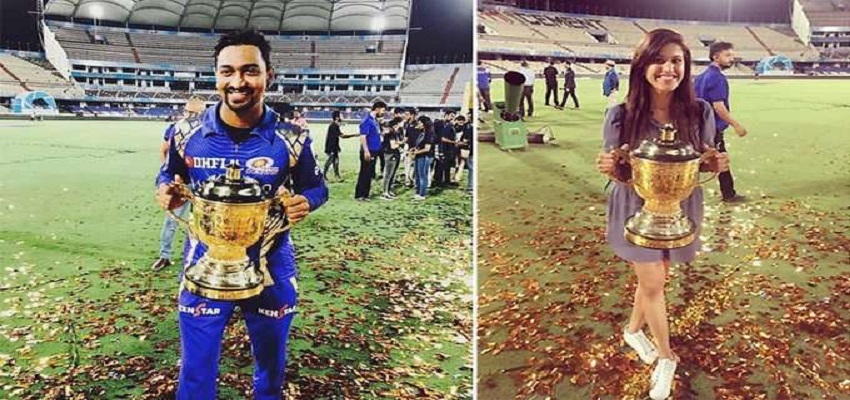 हार्दिक पंड्या के भाई कुणाल जल्दी ही करेंगे शादी ।