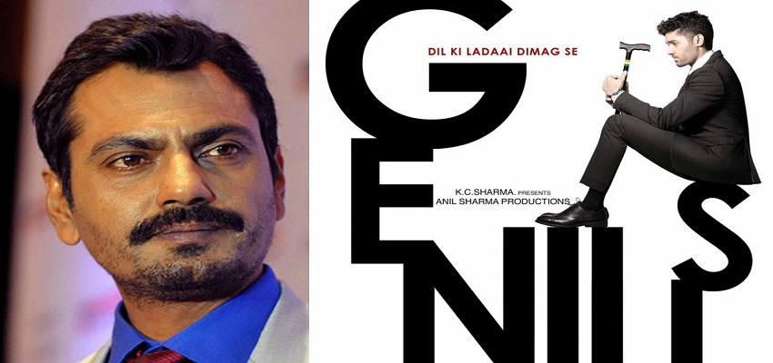 नवाजुद्दीन सिद्दीकी की फिल्म 'जीनियस' में होंगे दो नए एक्टर्स।