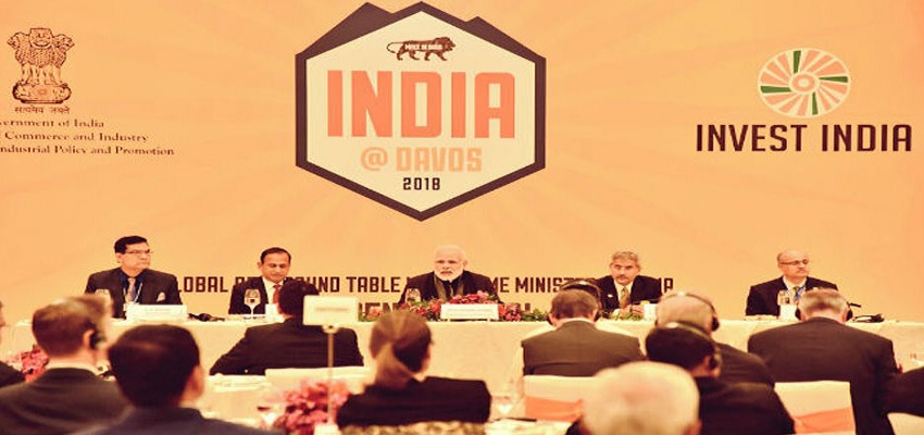 ग्लोबल CEO के साथ पीएम मोदी ने की राउंड टेबल मीटिंग।