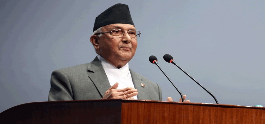 के. पी. शर्मा ओली दूसरी बार नेपाल के प्रधानमंत्री बने।