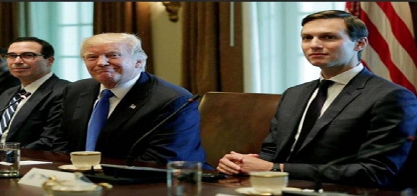 ट्रम्प के दामाद पर लगी रोक।