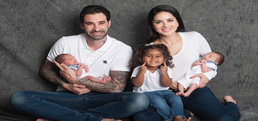 सनी और डेनियल अब 3 बच्चों के माता पिता बनें।