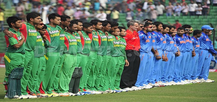 भारत ने बांग्लादेश को हराया।