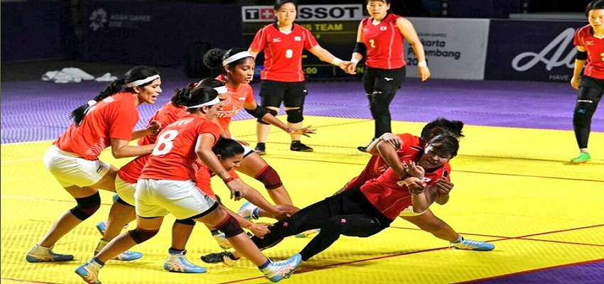 एशियाई खेल 2018 भारतीय महिला कबड्डी टीम का शानदार आगाज