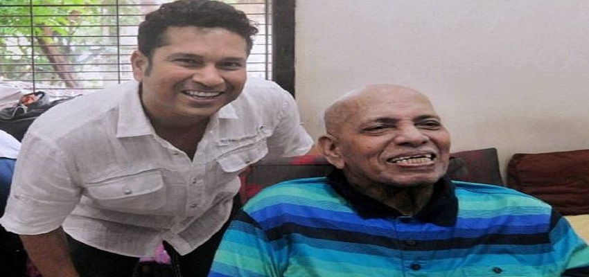 नहीं रहें सचिन तेंदुलकर के कोच रमाकांत आचरेकर।