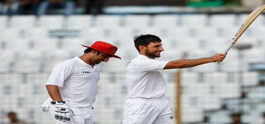 अफगानिस्तान के बल्लेबाज़ रहमत शाह का ऐतिहासिक शतक