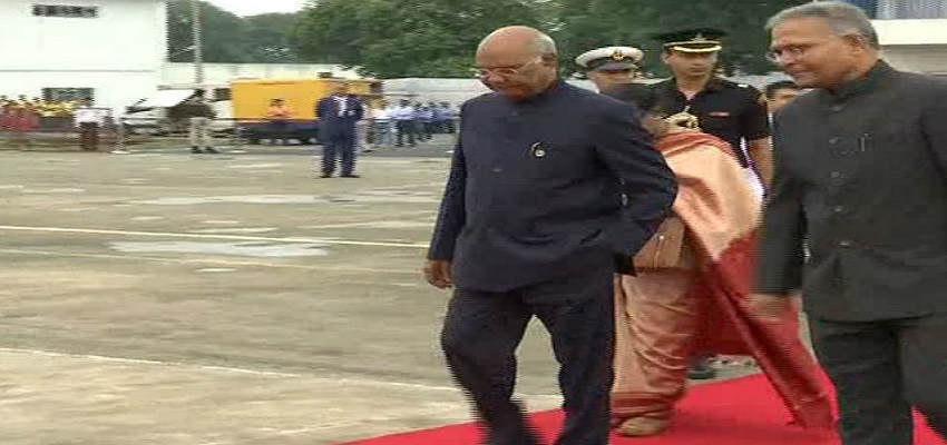 तीन देशों की यात्रा पर रवाना हुए राष्ट्रपति कोविंद