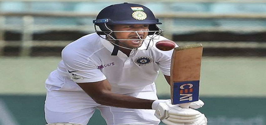 भारत-अफ्रिका के पहले टेस्ट में ही मयंक ने  मचाया धमाल