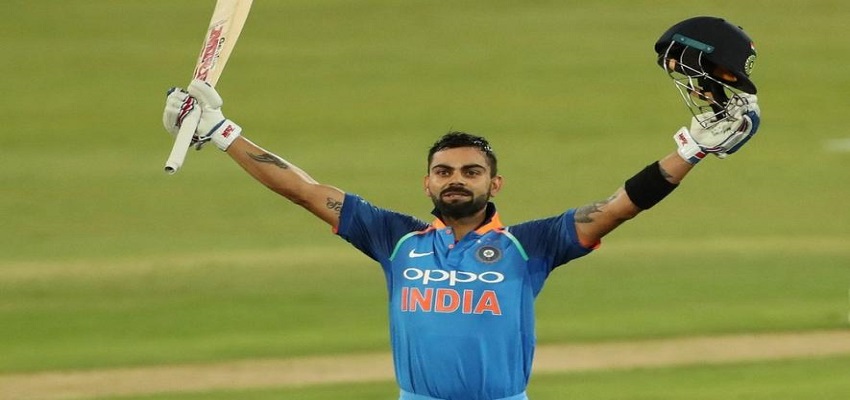 विराट कोहली ने 2019 में पहली बार पार किया 100 रन का आंकड़ा