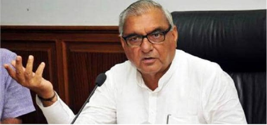 भूपेंद्र सिंह हुड्डा- सिर्फ पराली जलाने से नहीं होता प्रदूषण और भी कारण हैं।