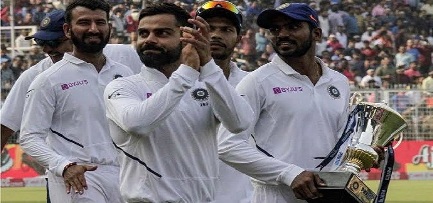 वर्ल्ड टेस्ट चैम्पियनशिप में टॉप पर टीम इंडिया