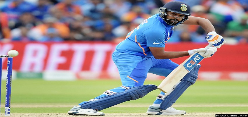 टीम इंडिया की जीत में चमके रोहित शर्मा