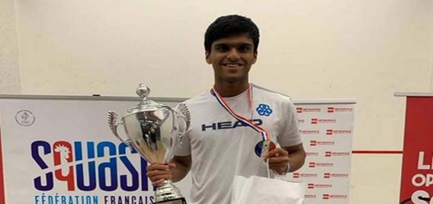 यश फाडते ने जीता फ्रेंच जूनियर ओपन स्क्वाश चैंपियनशिप का खिताब