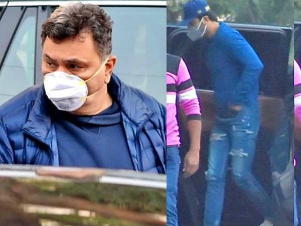 Actor Rishi Kapoor Last Picture Viral- वायरल हो रही है ऋषि कपूर की आखिरी फोटो, अपने बेटे रणबीर कपूर के साथ आए थे नज़र.