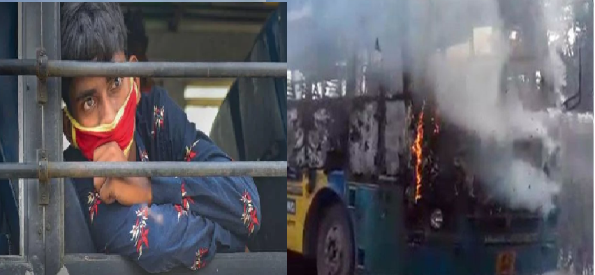 West Bengal Jalpaiguri Labour Bus Accident :  पश्चिम बंगाल के जलपाईगुड़ी में मजदूरों से भरी बस पलटी, 15मजदूर घायल 1 की हालत गंभीर