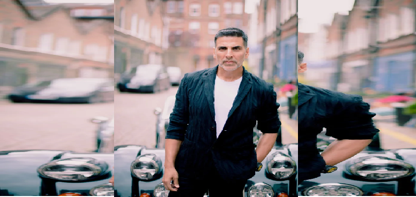 Akshay Kumar Shooting Amidst Lockdown- कोरोना वायरस लॉकडाउन के बीच मुंबई स्टूडियो में शूटिंग करते हुए नजर आए अक्षय कुमार