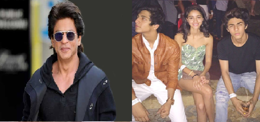 Shahrukh Khan Playing Football With Aryan And Ananya-आर्यन खान और अनन्या पांडे के साथ फुटबॉल खेलते हुए नजर आए शाहरुख खान
