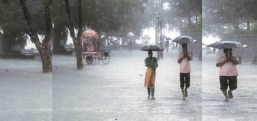 Weather Update :  देश के कई हिस्सों में मानसून ने दी दस्तक,  गुजरात के कई जगह हो रही है भारी बारिश