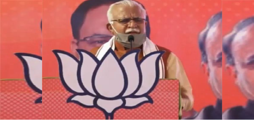 BJP Digital Rally:  वर्चुअल रैली में गरजे सीएम मनोहर लाल,  कहा- एकजुट होकर देंगे कोरोना को मात