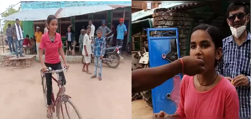 Roshni Bhadoriya WCD Brand Ambassador : 24KM साइकिल चलाकर पढ़ने जाती थी छोटे से गांव की रोशनी भदौरिया, 10वीं में हासिल किए 98.5 प्रतिशत अंक, अब बनेगी WCD विभाग की ब्रांड एंबेसडर