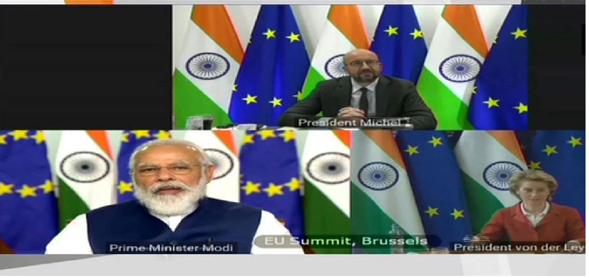 PM Modi India-EU Summit : पीएम मोदी ने 15वीं भारत-यूरोपीय संघ में यूरोप से निवेश और प्रौद्योगिकी को किया आमंत्रित
