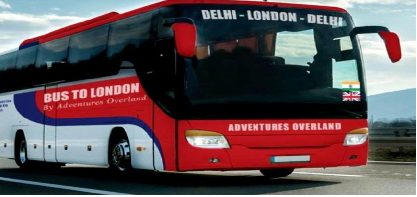 Delhi to London By Bus Travel : गुड़गांव की एक ट्रैवल एजेंसी ने निकाली दिलचस्प बस यात्रा, 70 दिन में दिल्ली से लंदन पहुंचे