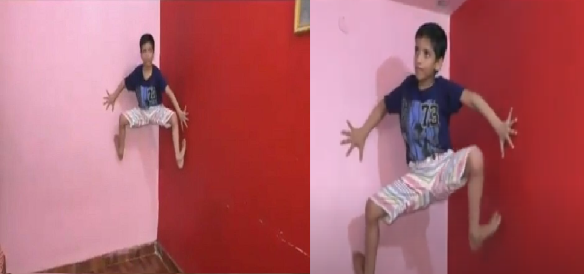 Real Life Spider Boy of Kanpur : जानें कौन है सात साल का रियल लाइफ स्पाइडर बॉय, बिना सपोर्ट के चढ़ता है दीवारों पर....