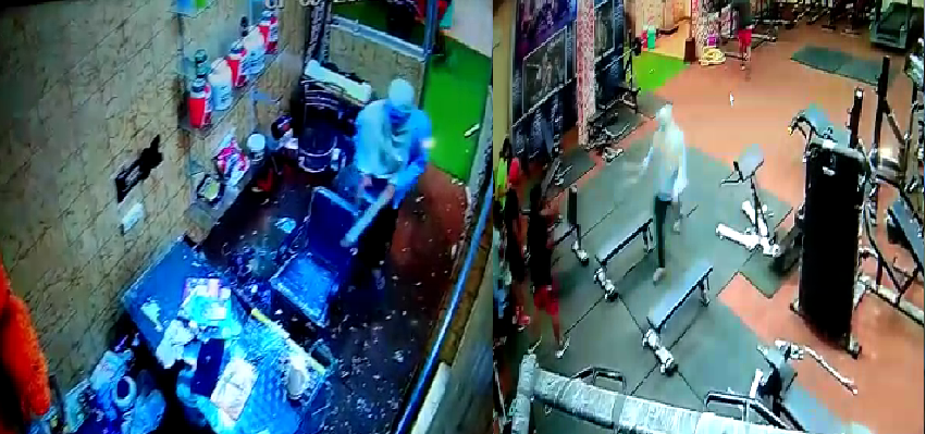 Amritsar Tarn taran Jim Hooliganism : अमृतसर के तरनतारन रोड पर एक जिम में हुई गुंडागर्दी, घटना सीसीटीवी में हुई कैद