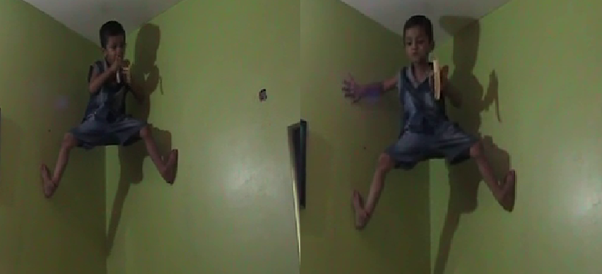 Pundri Spider Boy : पुंडरी में दो साल का 'स्पाइडर बॉय', पलक झपकते ही चढ़ जाता है दीवार पर